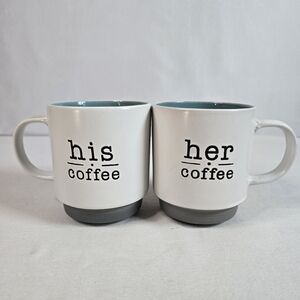 Spectrum Desingz 2019_His-Hers Coffee Mugs 12 Ounce Capacity